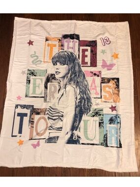 Taylor Swift Eras Tour Blanket 40” x 50”